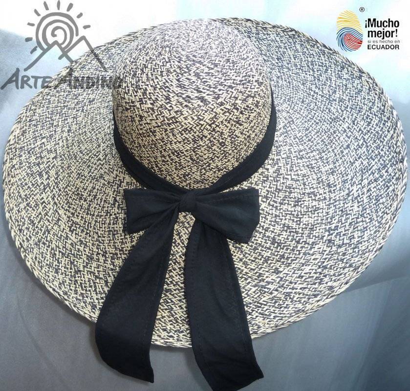 Florentino · Sombrero de Panamá de mujer de ala grande