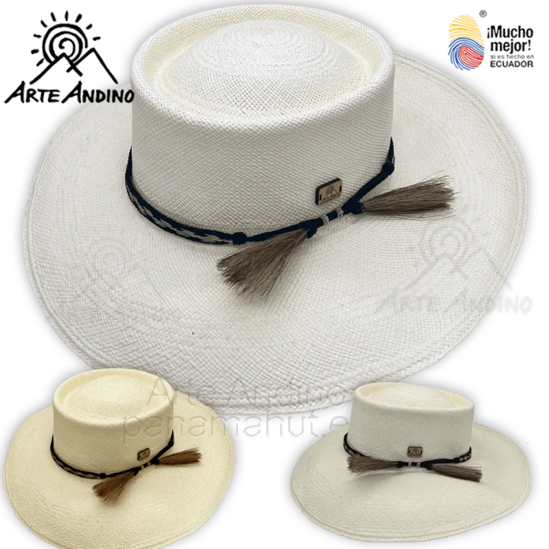 Chemis Horse · Sombrero de Panamá de mujer estilo Country