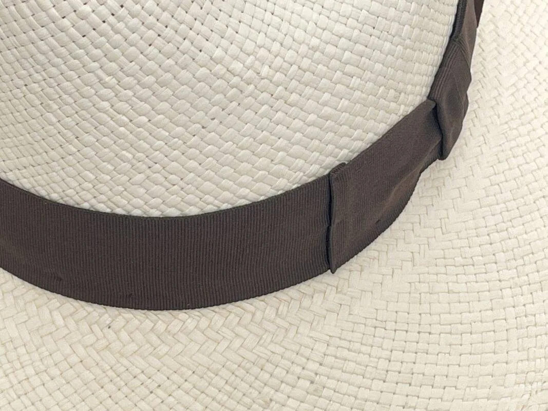 Cinta para sombrero Marrón oscuro · ripsband de algodón